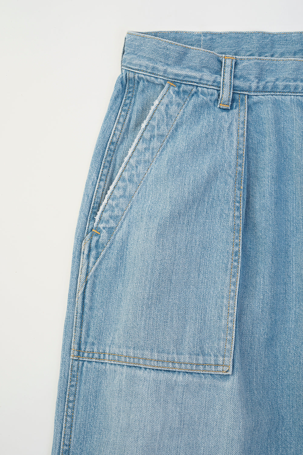 Marine Baker Pants / L/BLUE (HUG-042)
